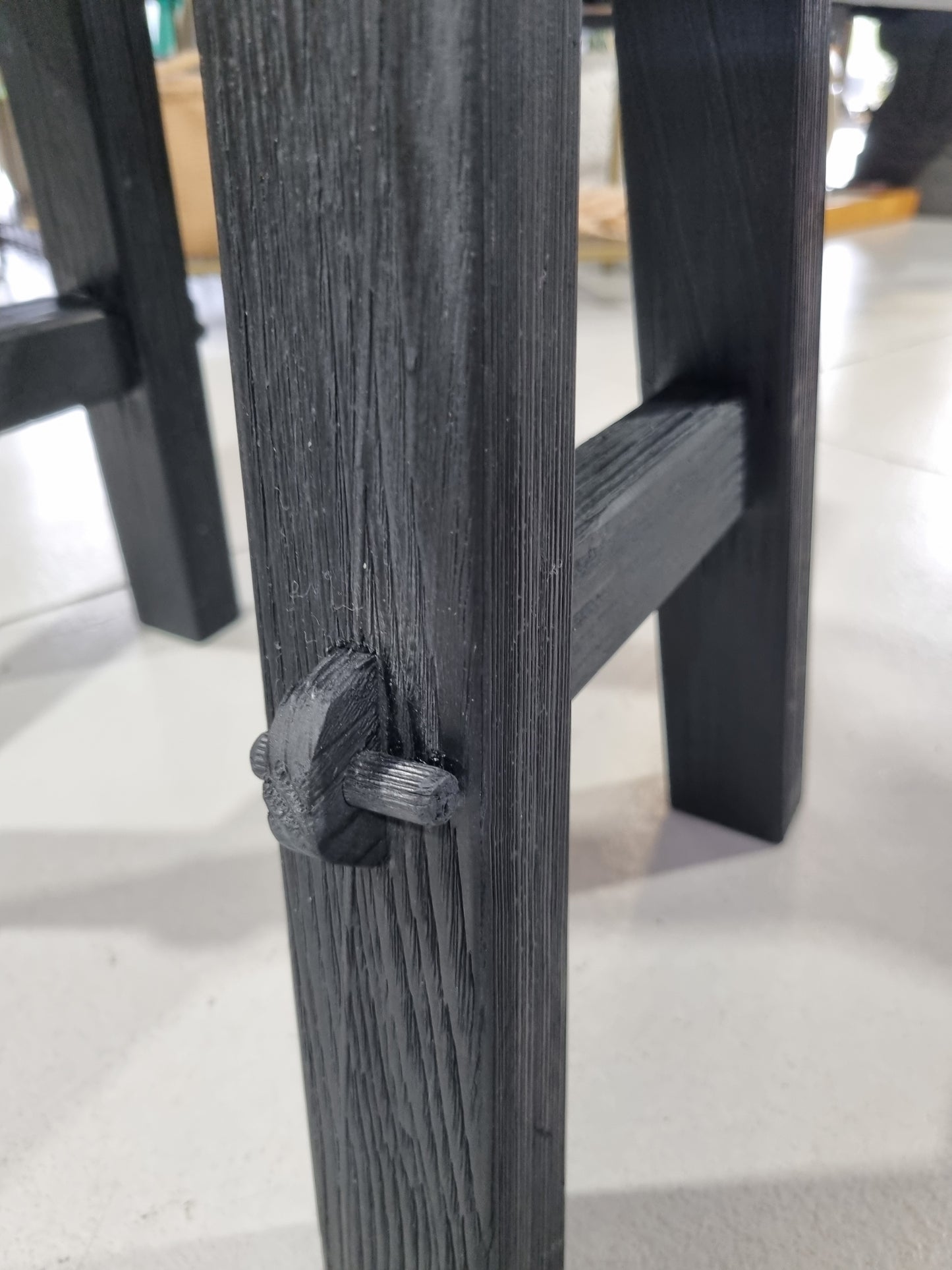 Reclaimed Small Bench Stool