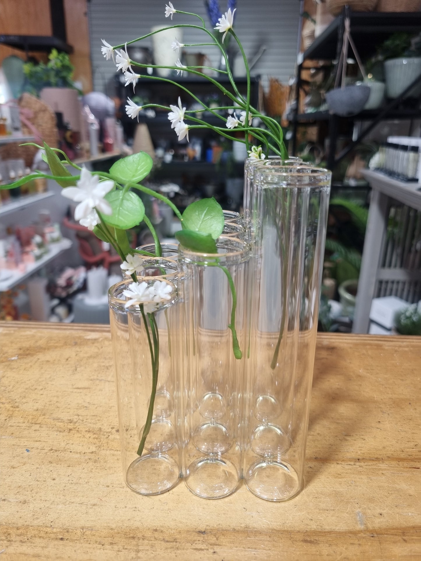Sloped Test Tube Vase