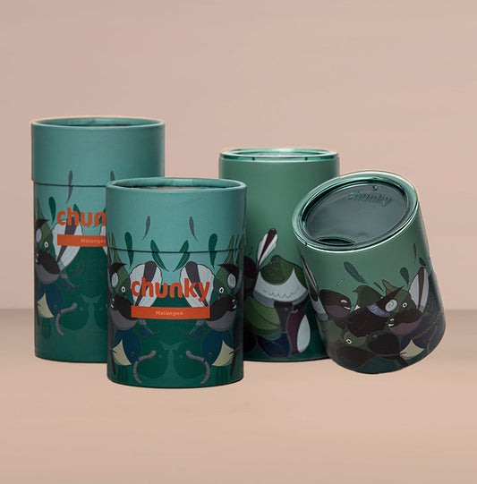 Chunky 'Birds of NZ' Coffee Cups