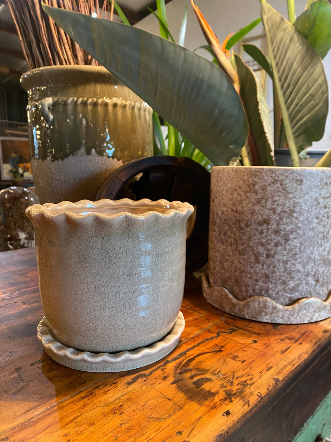 ZARAGOZA POT WITH SAUCER