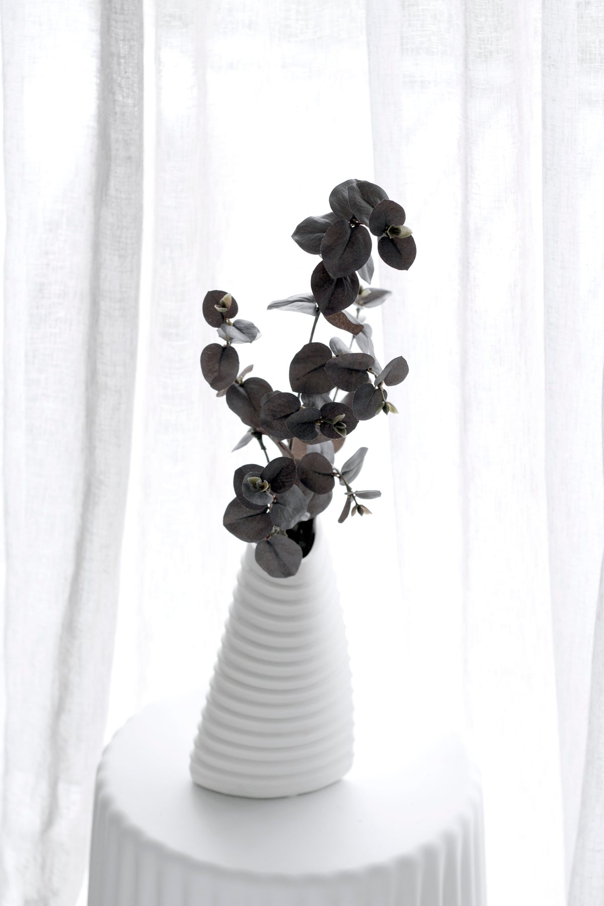 Eucalyptus Spray - Mauve & Brown