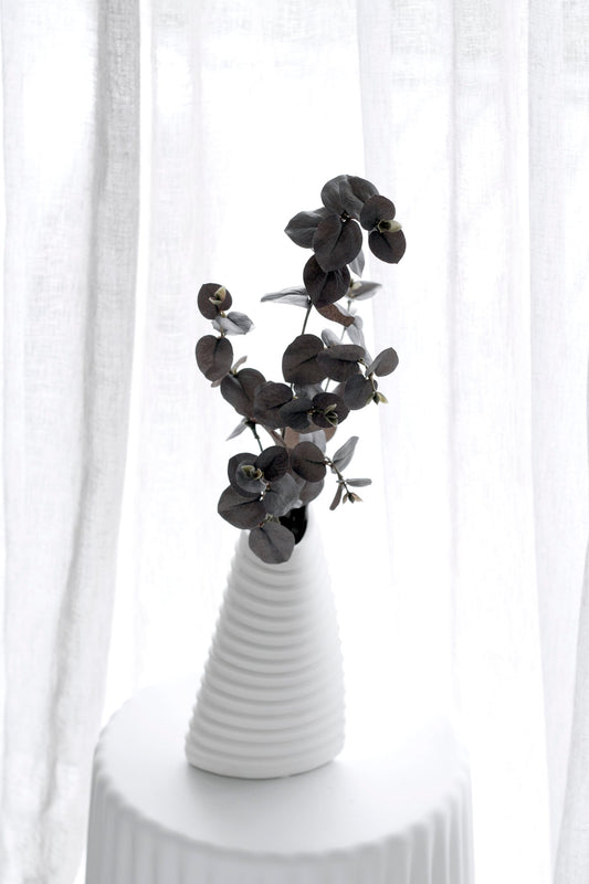 Eucalyptus Spray - Mauve & Brown