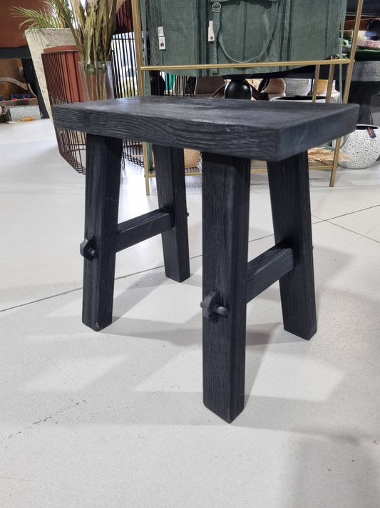 Reclaimed Small Bench Stool
