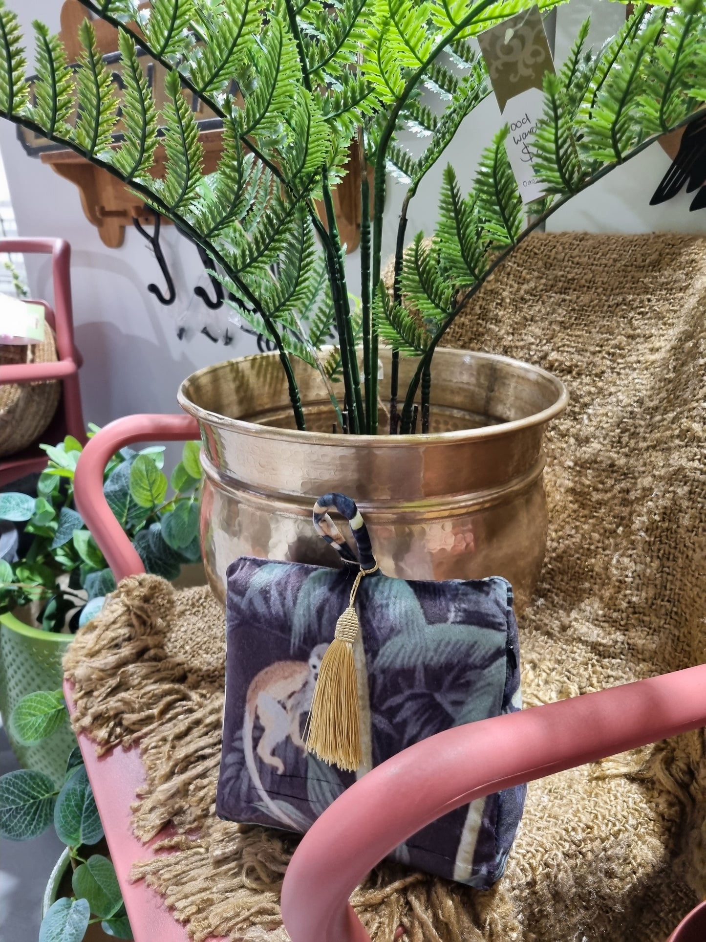 Aluminium Hammered Planter