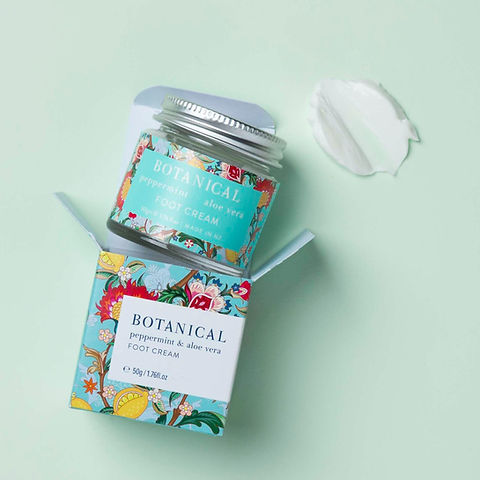 Botanical NZ Foot Cream - Peppermint + Aloe Vera