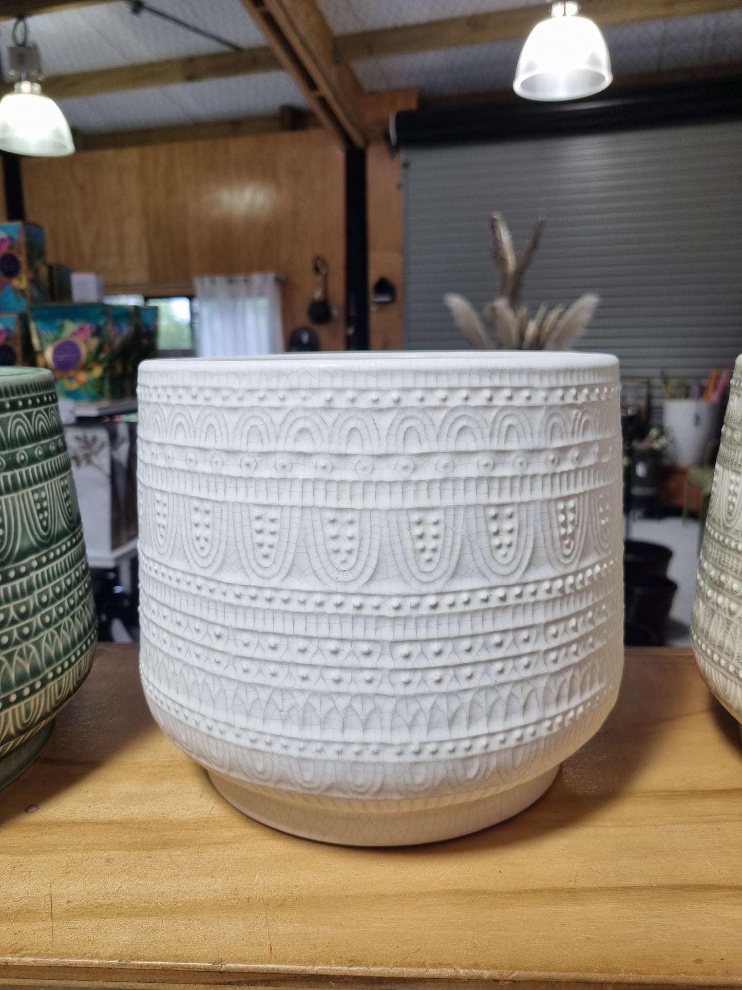 Henna Planters - White