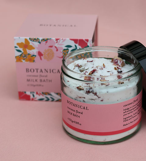 Botanical Bath Milk - Coconut Floral