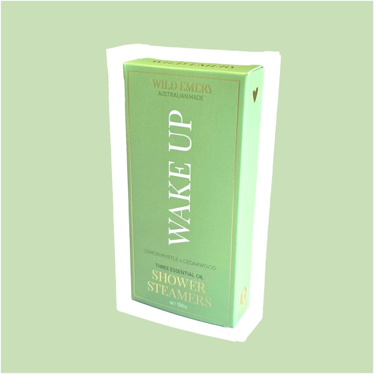 Wild Emery - Wake Up Shower Steamers 3pk