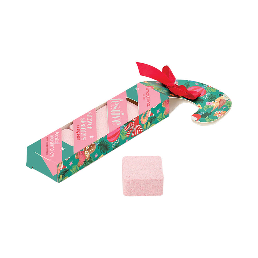 Festive Shower Steamers in Cane