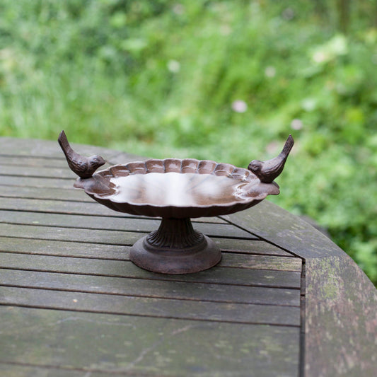 Cast Iron Footed Bird Bath or Feeder