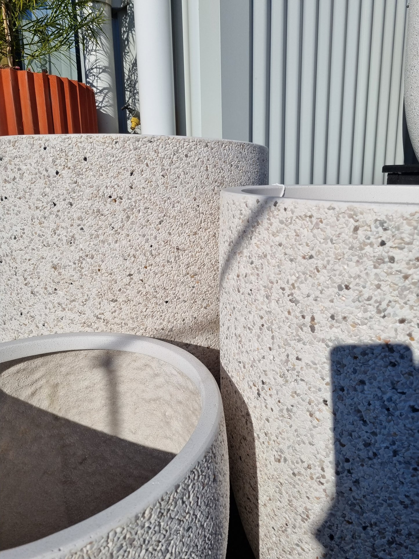 Montague Eggs Pots - White Pebble