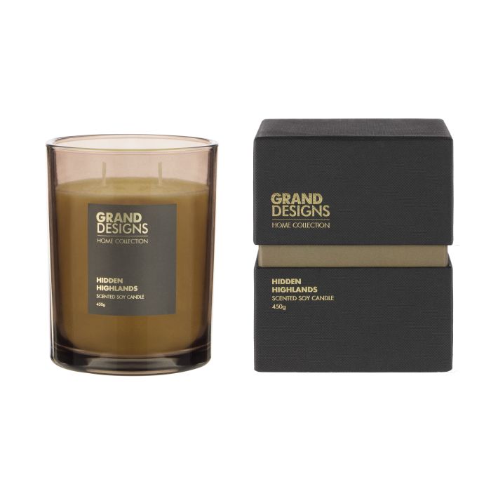 Grand Designs - Hidden Highlands Scented Candle 450g
