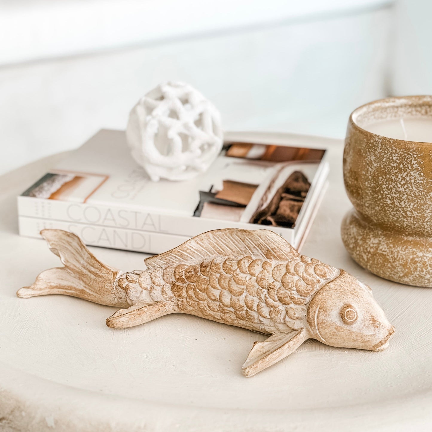Fiske Fish Sculpture