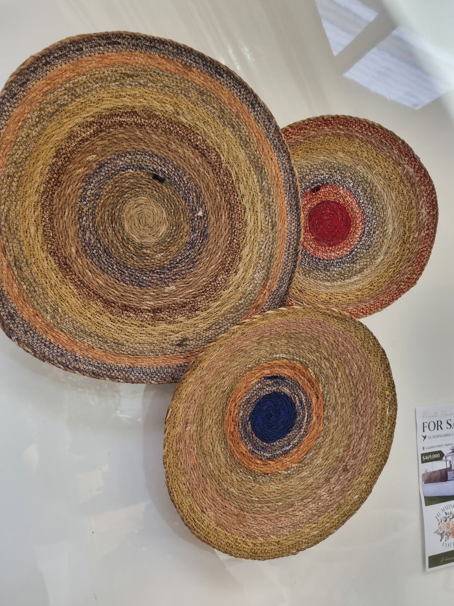 Woven Wall Art - 3p
