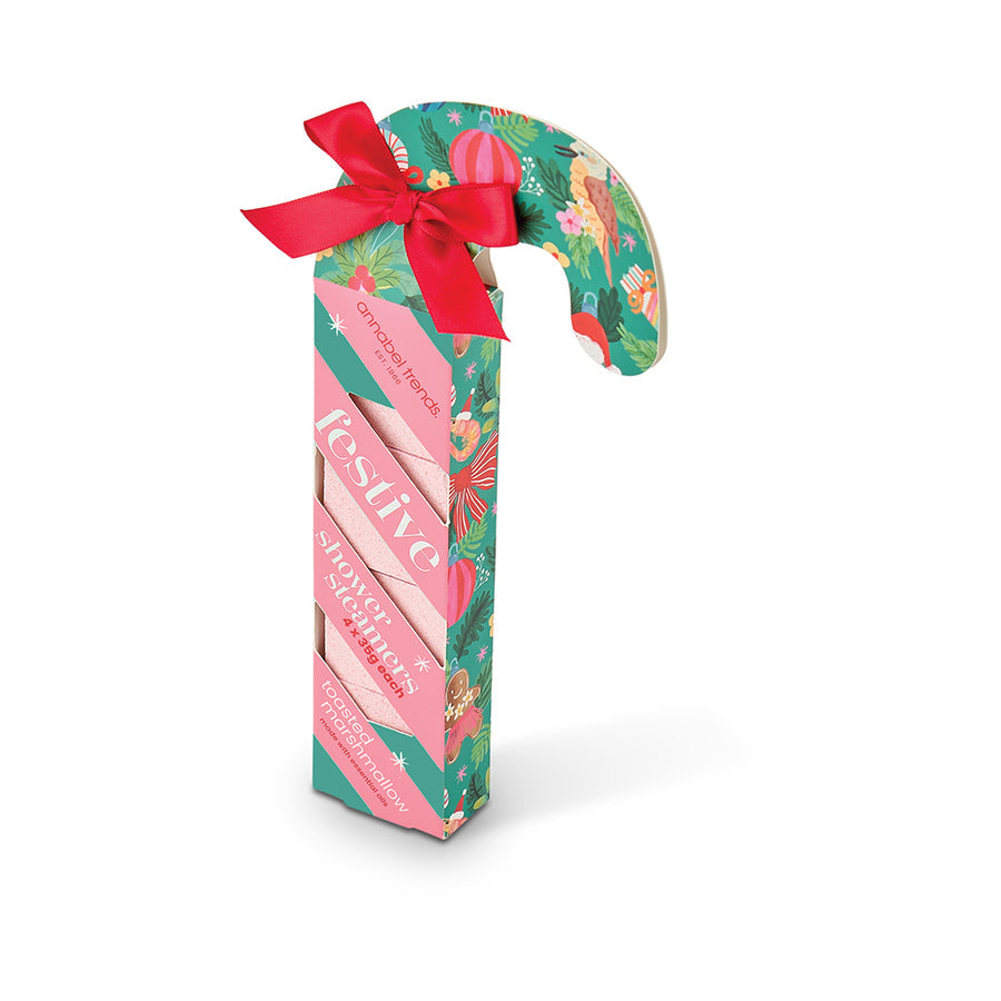 Festive Shower Steamers in Cane