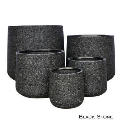 ModStone Cylinder Pot - Blackstone