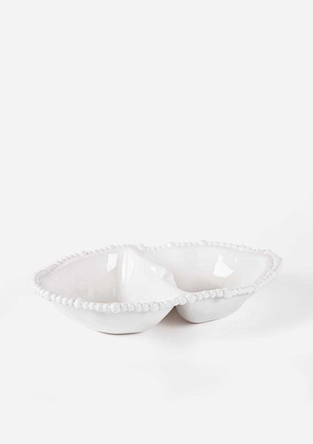 Melamine Pearl Double Serving Bowl