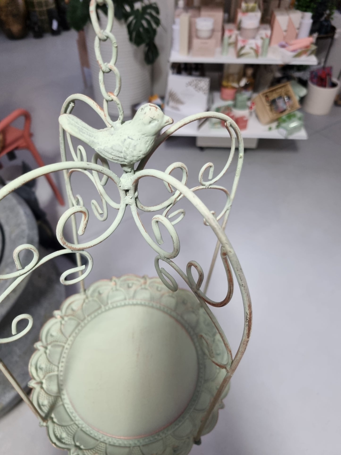 Vintage Hanging Bird Feeder