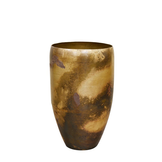 KELDA METAL POTS Toria Tall - Antique Gold