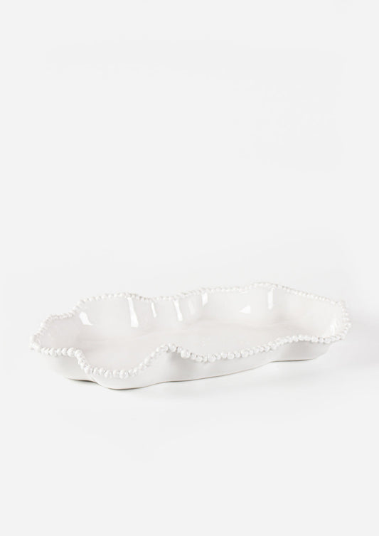 Melamine Pearl Serving Dish 45cm