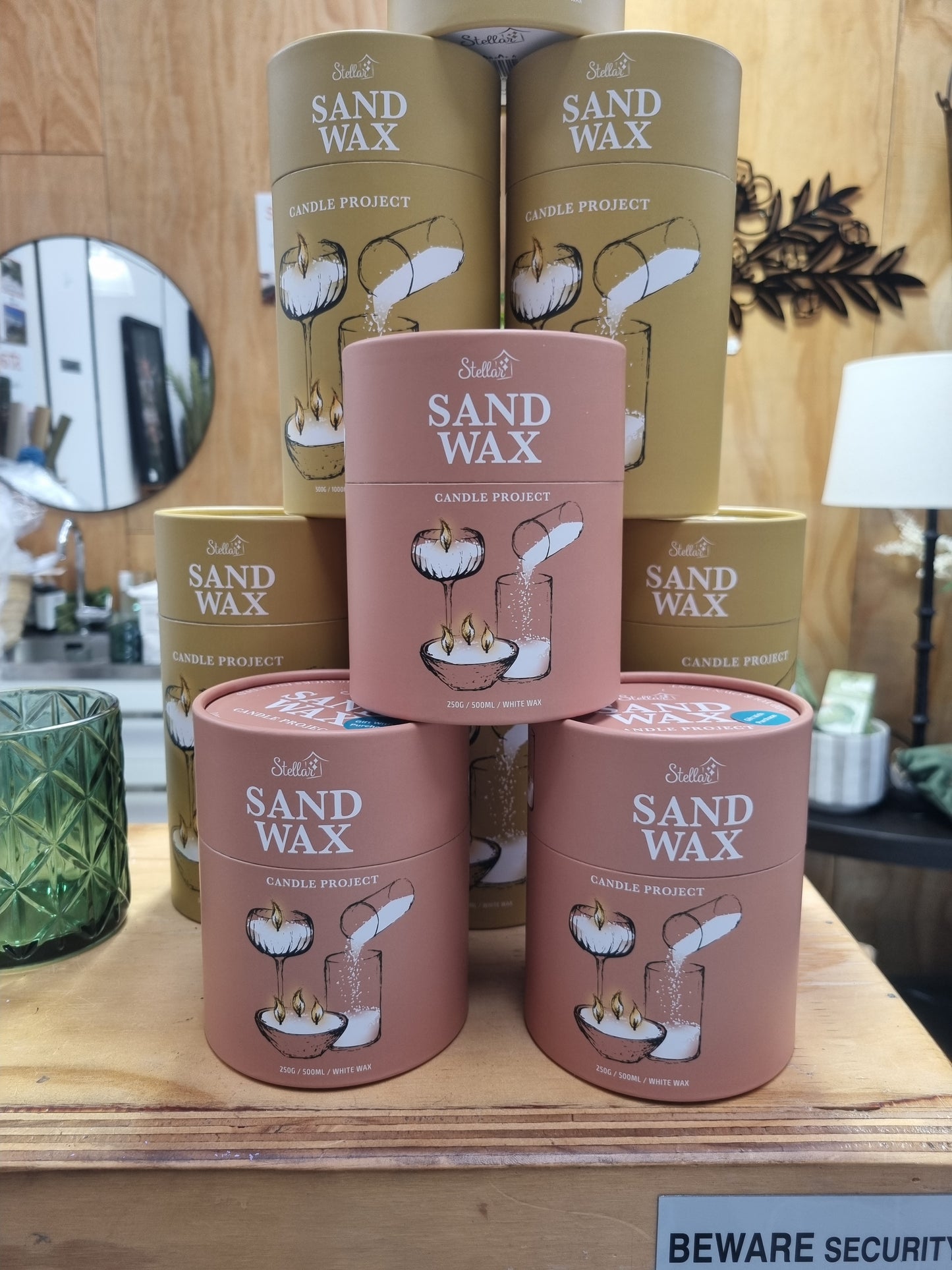 Sand Wax Candle Project 250grams / 500mls