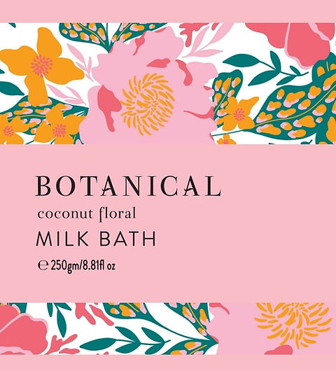 Botanical Bath Milk - Coconut Floral