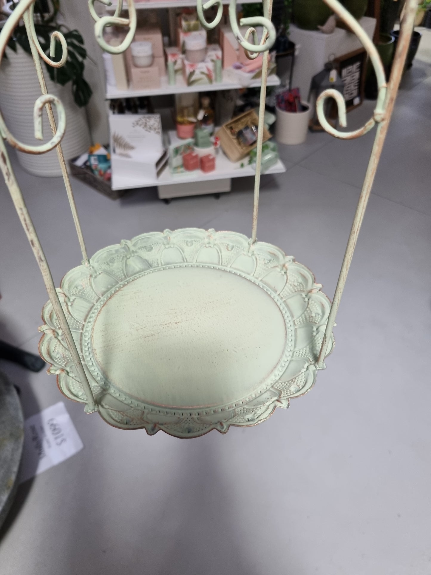 Vintage Hanging Bird Feeder