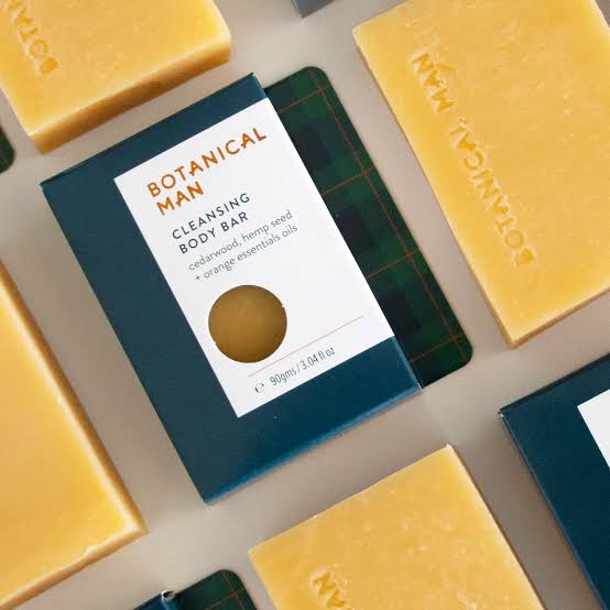 Botanical Man -  Cleansing Body Bar 90gms