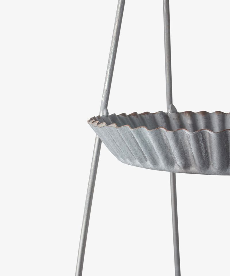 Ripple Mini 2 Tier Tray - Metal