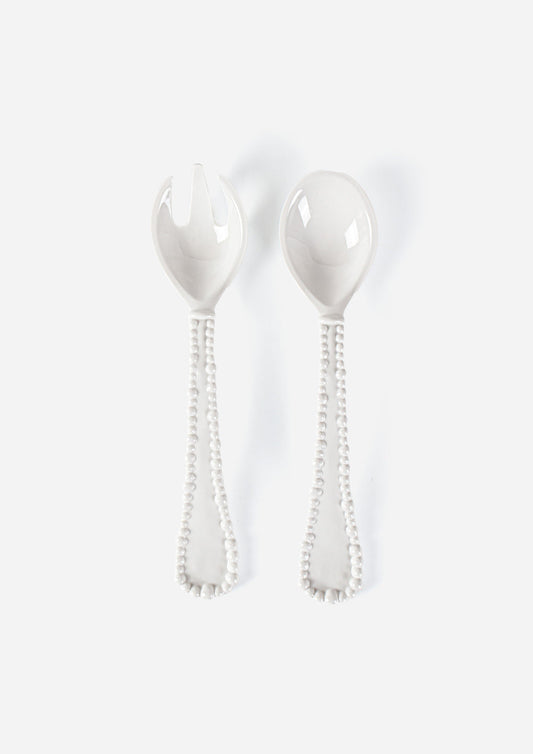 Melamine Pearl Salad Servers