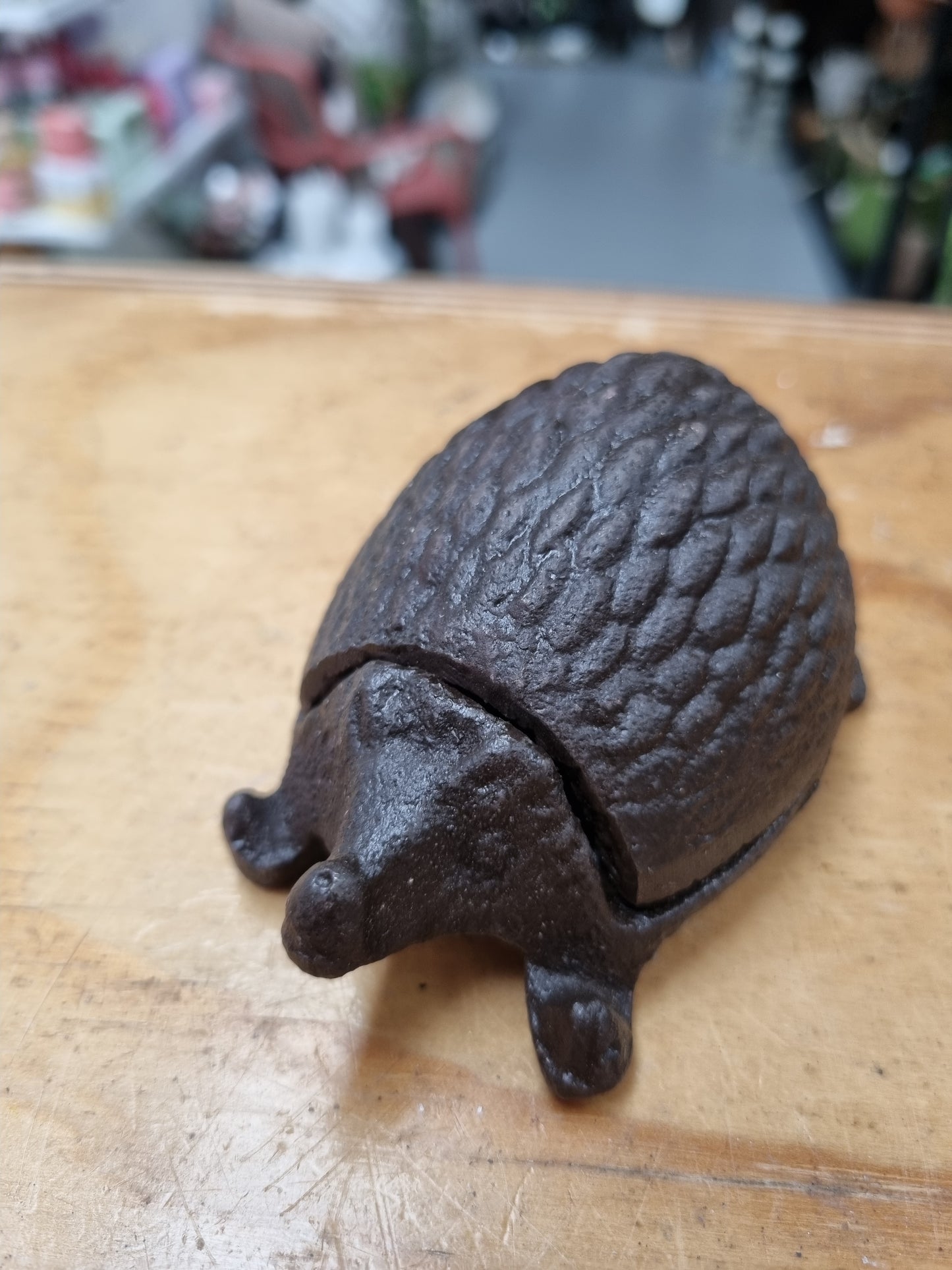 Hedgehog- Cast Iron Key Keeper
