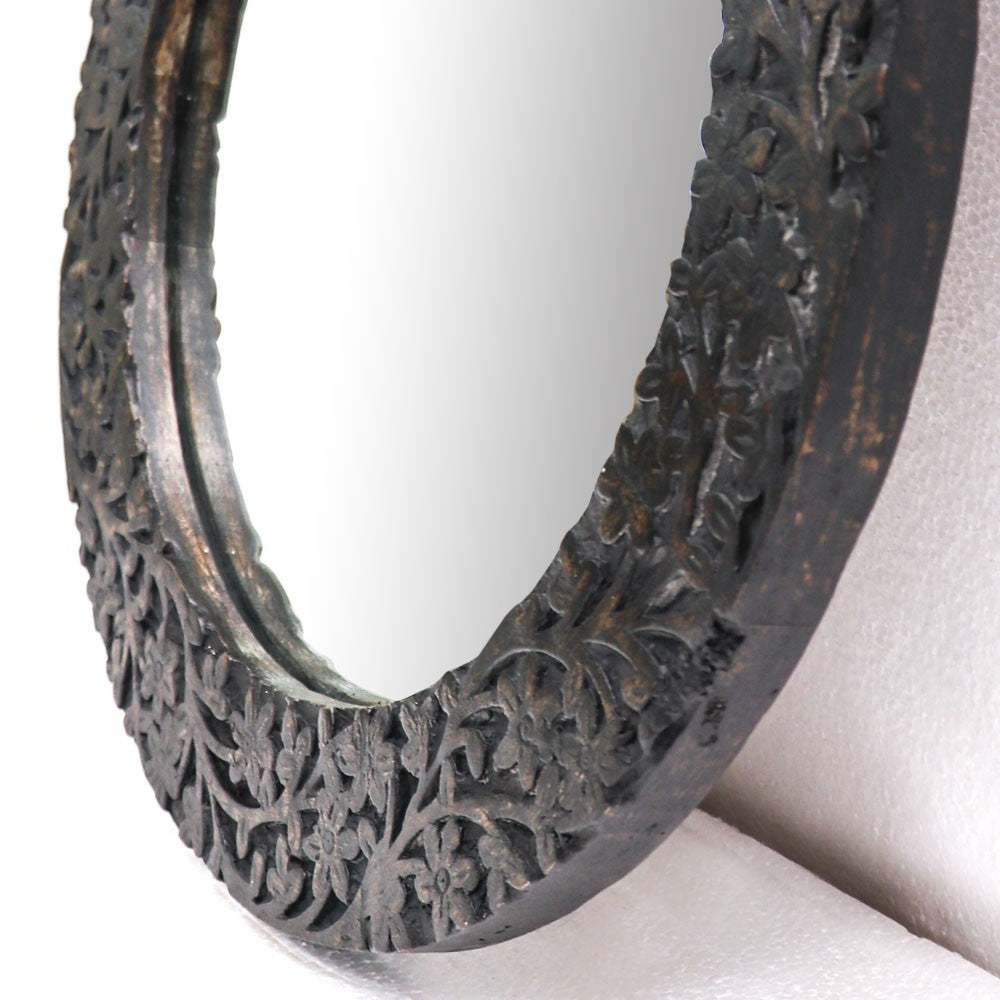 Original Carved Mirror - Black