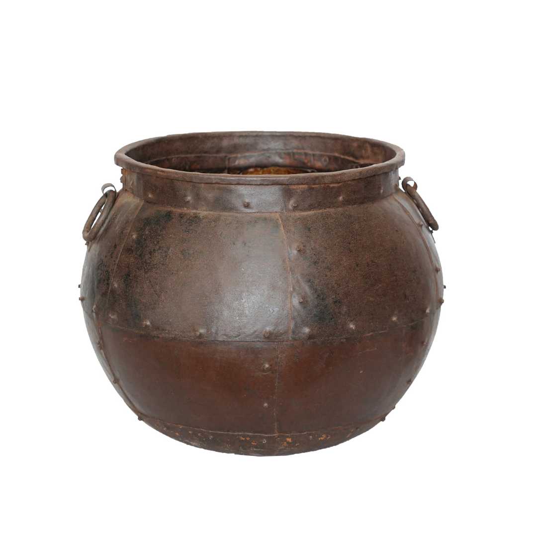 Studded Iron Pot