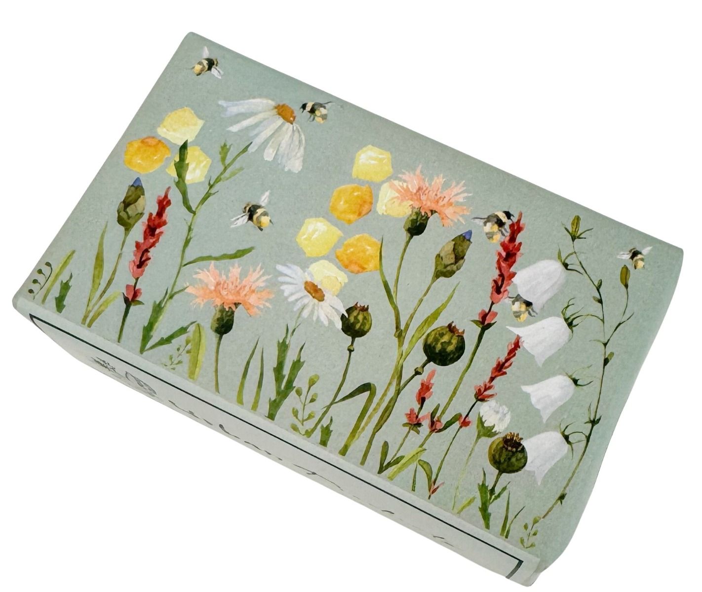 Bee Meadow Soap Sage 150g H3x9x5cm