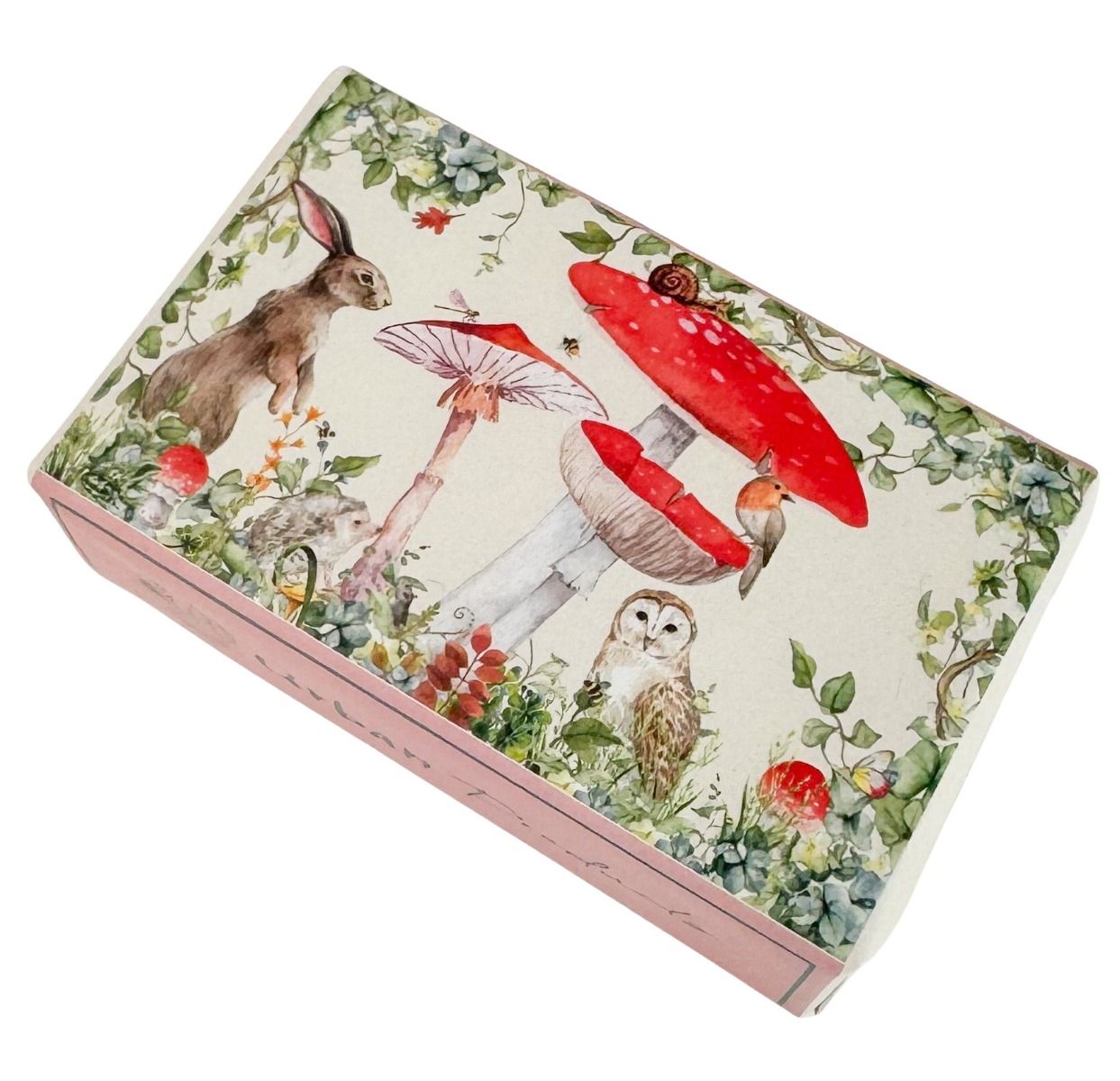 Enchanted Garden Soap Natural & Red 150g