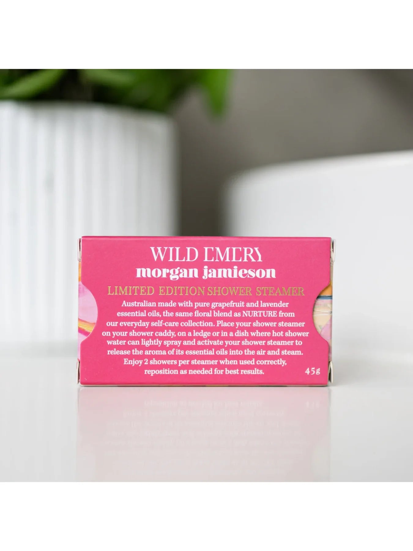 Wild Emery Limited Edition Shower Steamer Enjoy The Little Things 45g