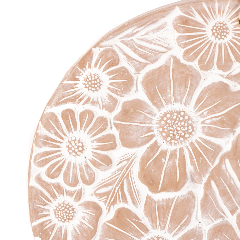 Terracotta Wall Hanging - Flower