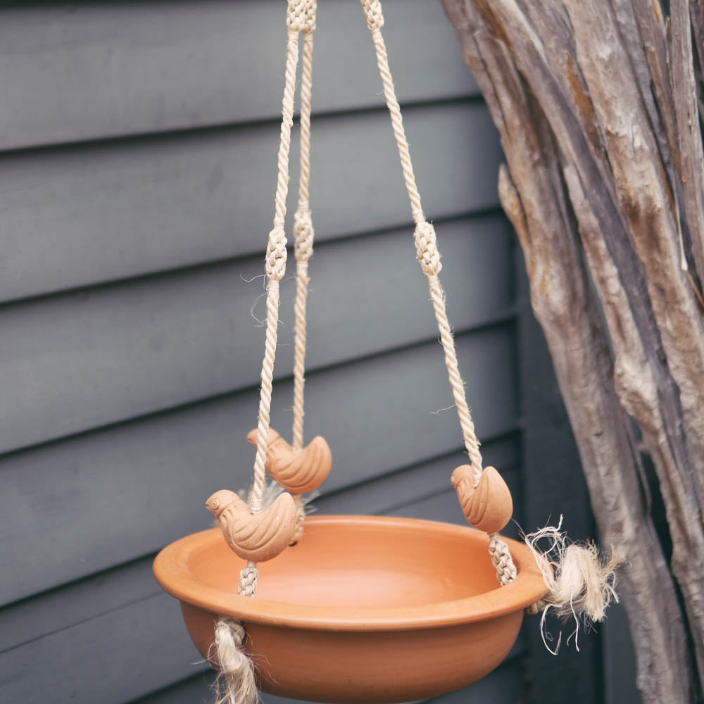 Terracotta Bird Feeder