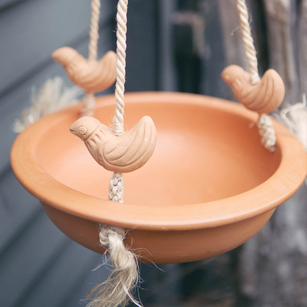 Terracotta Bird Feeder