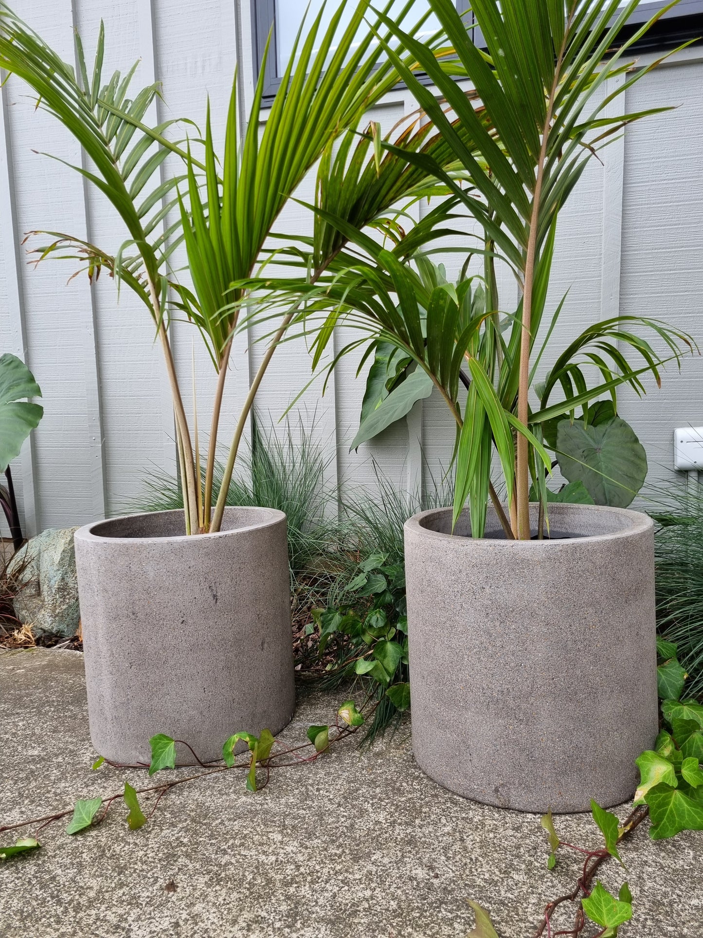 Riverstone Cylinder Pots