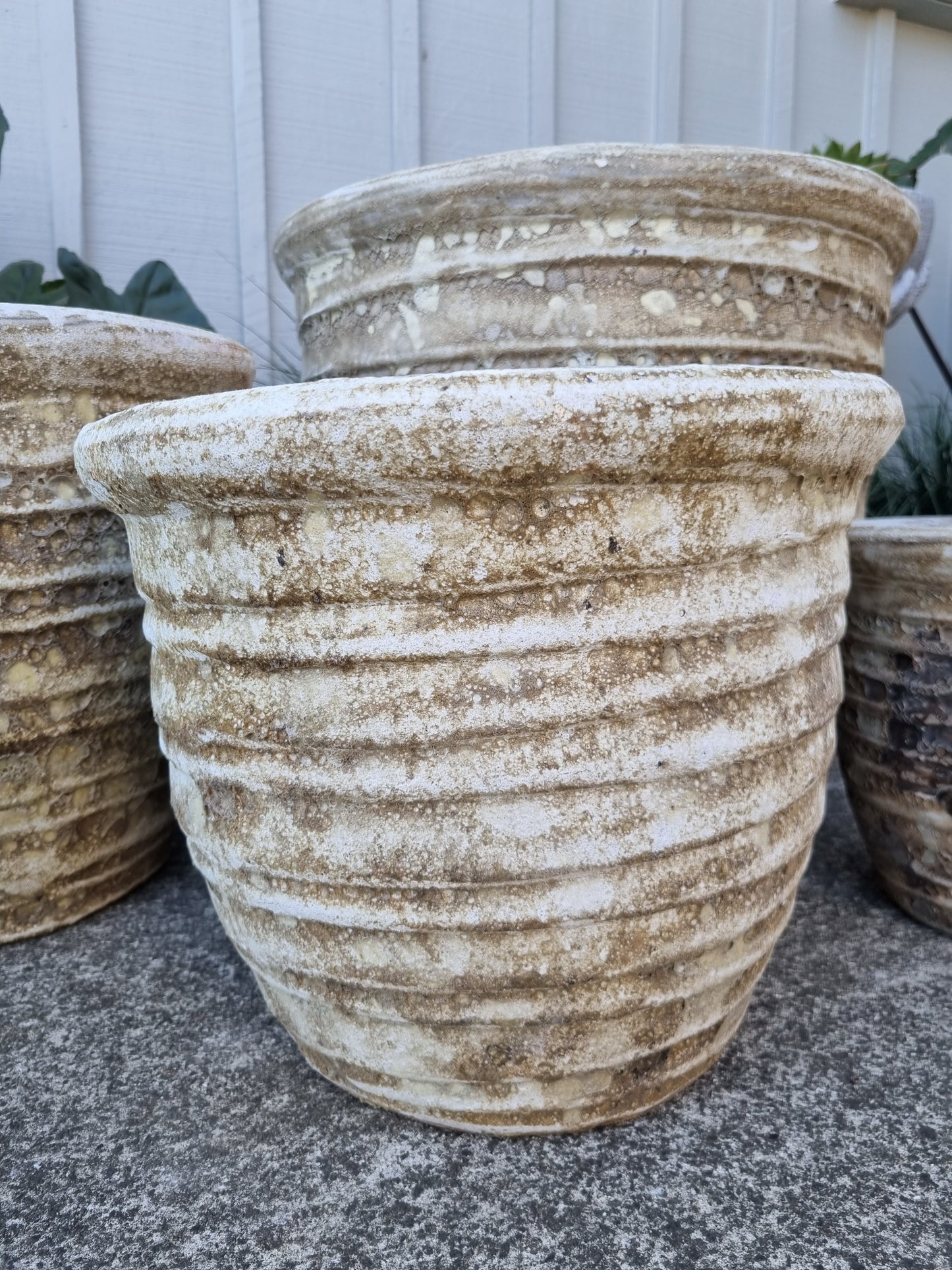 Roll Top Pots - Neutral