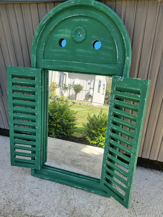 SUPERDEAL - Garden Mirror - Green