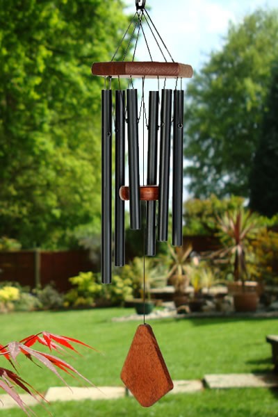 Black Wind Chime - 70cm