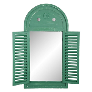 SUPERDEAL - Garden Mirror - Green