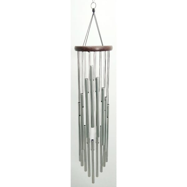 Spiral Wind Chime - Silver